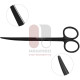 Ceramic Cut Metzenbaum Slim Scissors - Tungsten carbide blades with a micro serrated edge
